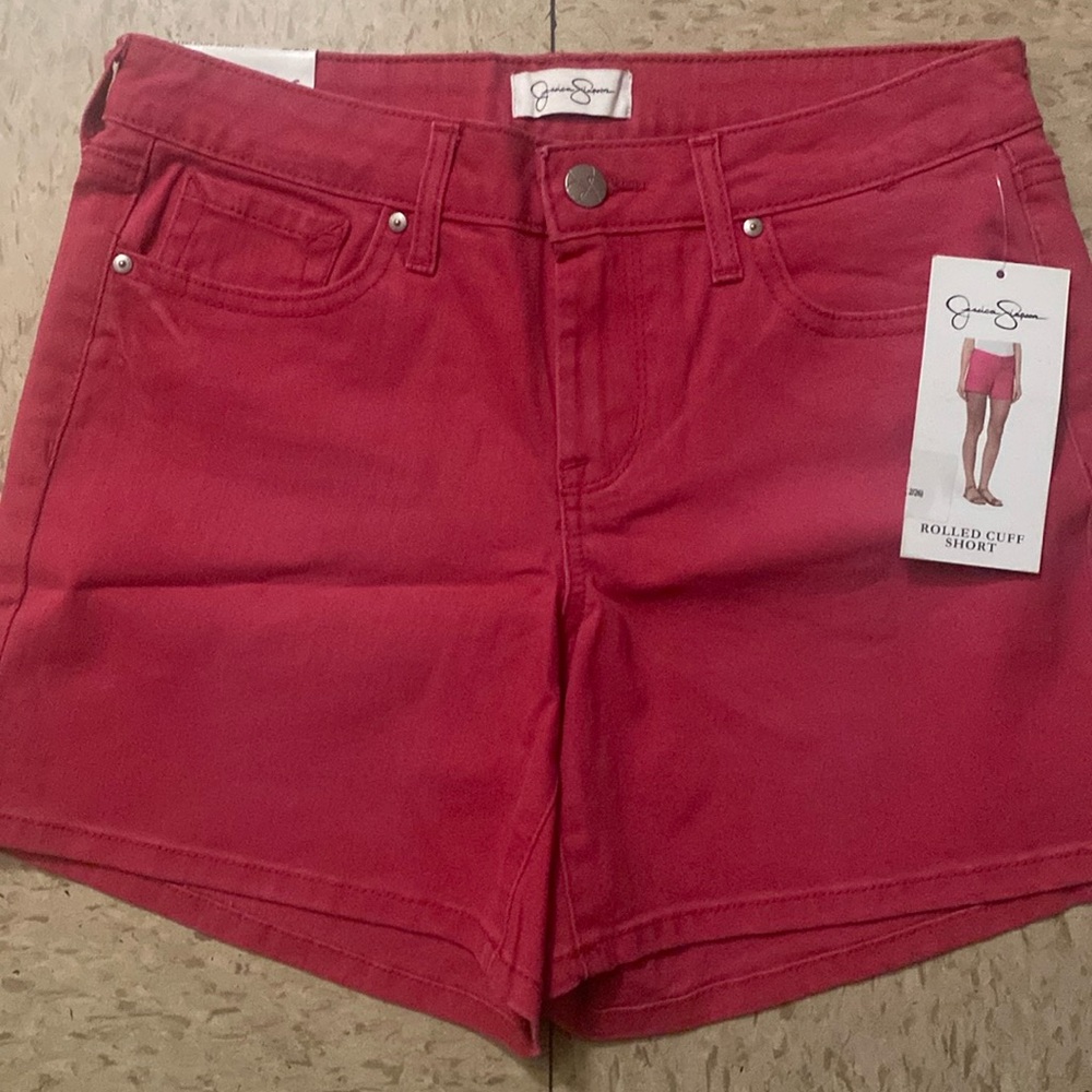 Jessica Simpson rolled cuff short jazzy size  2/26 new with tags